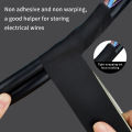 Black acetate tape, acetate insulation cloth, acetate fiber fabric tape, high temperature resistance, flame retardant insulation. 