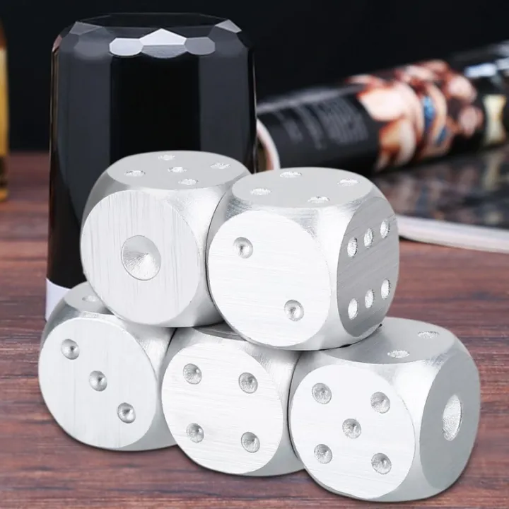 5pcs%20Precision%20Aluminum%20Alloy%20Dice%20with%20Box%20Dominoes%20Game%20Camping%20Poker%20KTV%20Bar%20Party%20Props%20Dices%20Set%20Solid%20Metal%20Silver%20Gold%20-%20Image%205