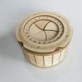 3D Puzzle DIY Wooden Mechanical Box Assembly Model  Birthday Halloween  . 