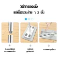 🧹🧹Disposable mop, mop, wet paper, dry paper, 180 degree rotating mop, suitable for family with pets. 