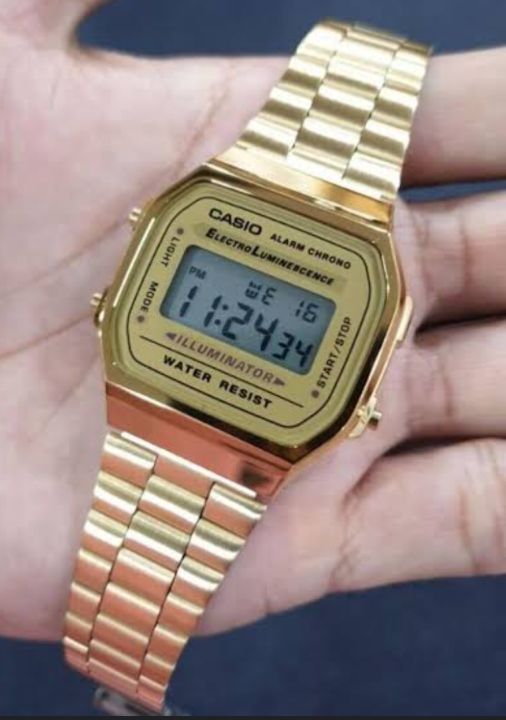 Casio%20Vintage%20Digital%20Watch%20Gold%20Stainless%20Steel%20Unisex%20Water-Resistant%20New%20-%20Image%204