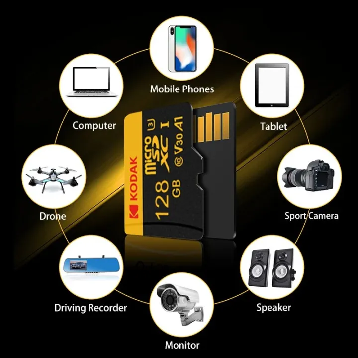 KODAK%20Mobile%20Memory%20Card%20256GB%20Recorder%20Storage%20High%20Speed%20128GB%20monitoring%20SD%20Card%2064GB%2032GB%20TF%20Gaming%20Microsd%20Class10%20U3%20V30%20-%20Image%207