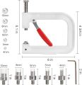 Pearl Setting Machine 6 Inch Punching Tool For 4 To 9 Mm Beads (1 Set) Multipurpose Embroidery Sewing Art Crafts Decoration. 