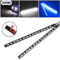 2pcs Universal Waterproof Trunk Engine Hood Foot Lights DIY Car Motorcycle Ambient Lighting Styling Led Day Light Strip 12V. 