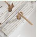 Diatom Mud Water-absorbing Quick-drying Hard Mat Kitchen Bathroom Sink Hand Wash Mat. 