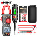 Electrician Set Kit ANENG ST181 Clamp Meter 400A/600V Multimeter with B16 Electric Tester Pen 12V-300V AC Voltage Detector Tools. 