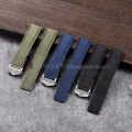 Nylon Fabric Watch Strap 22mm 24mm for Tag Heuer Carrera Monaco Leather Watchband Replacement Band Folding Buckle Men Women Belt. 
