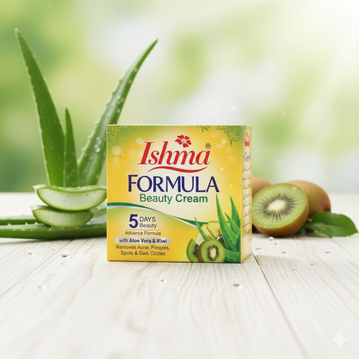 Ishma Formula Beauty Cream - Removes Acne, Pimples, Spots & Dark Circles Original Product