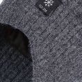 Winter warm woolen hat for middle-aged and elderly people, men's one-piece snowflake ear protection, thickened knitted hat for a.