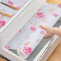 Kitchen cabinet mats reusable drawer liners Waterproof kitchen dining table mats Dust mat Refrigerator liners Non-adhesive liner.