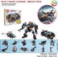 Lego architect 36 changes bricks building set 256+ pcs for 6+ years. 