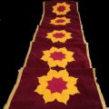 15 feet velvet pawada/ rugs. 
