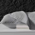 Clip Pillow Cover Head oil Isolation layer Pillow Case Protector Waterproof Anti Mite Pillow Core Protection (No Pillow) 72X45cm. 