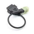For KTM 6pin OBD2 Connector Motorcycle Motobike adapter cable OBD 2 Extension cable. 