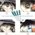 Motorcycle 4Pcs/set 135mm Car Pick Hook Set Gasket Puller Removing Repair Tools Screwdriver Set Oil Seal O-Ring Seal Accessories. 