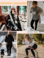 Women'S High-Waisted Butt-Lifting Leggings - Soft Fleece-Lined, Tummy Control, Stretchy & Comfortable for Fall/Winter, Black. 