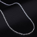 wholesale 5pcs/lot 925 Sterling Silver Chain necklace,Fashion Men/Women DIY Jewelry Rolo Chain 1mm Necklace 16 18 20 22 24".