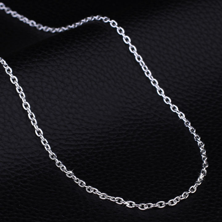 wholesale%205pcs/lot%20925%20Sterling%20Silver%20Chain%20necklace,Fashion%20Men/Women%20DIY%20Jewelry%20Rolo%20Chain%201mm%20Necklace%2016%2018%2020%2022%2024"%20-%20Image%203