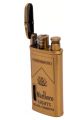 Premium Refillable MARLBORO LIGHTS GOLD Windproof Jet Flame Designer Lighter - Slim Design Pocket Lighter. 