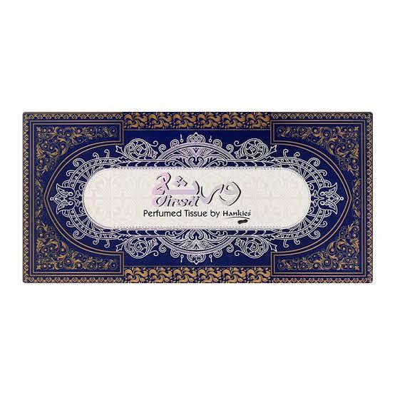 tissue%20paper%20box%20by%20hankies%20Virsa%20200%20sheets%20luxury%20perfumed%20excellent%20quality%20-%20Image%202