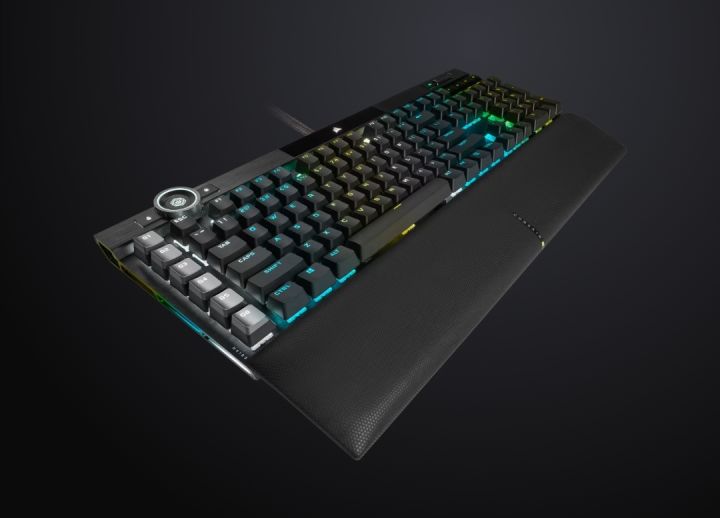 Corsair%20K100%20RGB%20Gaming%20Keyboard%20%E2%80%94%20Optical-Mechanical%20OPX%20Switch%20%7C%20AXON%204000Hz%20Hyper-Processing%20%7C%20Dynamic%20Per-Key%20RGB%20+%2044-Zone%20LightEdge%20%7C%20PBT%20Keycaps%20%7C%20iCUE%20Control%20Wheel%20%7C%20Ultra-Fast%20PC%20Gaming%20Keyboard%20%7C%20Black%20-%20Image%206