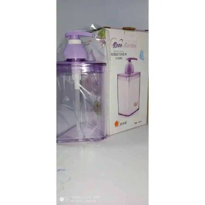Acrylic Liquid soap dispanser bottle good quality