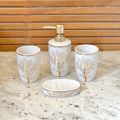 Ceramic Bathroom Accessories Set. 
