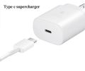 Quick Charger for Samsung A55 A54 A05 a05s A15 s23fe A14 A54 A34 A13 A23 A33 A53 a52s A52 A73 S23 s24ultra S22 ultra S21 S21 + s21ultra note10 charging head + Super PD super fast charge 25W Adapter Type-C to Type-C. 