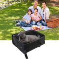 Foldable And Portable Cat Litter Box, Multi-purpose Waterproof Cat Travel Litter Box Cat Food Storage Bin Bag. 