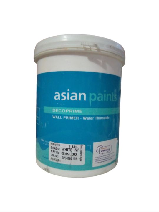 Asian Paints Deco Prime Wall Primer Water Thinnable White'M' 1 Ltr | Daraz.com.np