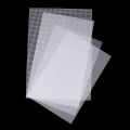 Handcraft Latch Hook Bags Made Plastic Grid Hook Crafts Accessory Plastic Mesh Cloth For Bag Rug Thread Hook Craft Supplies.
