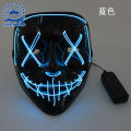 LED Luminous Mask v Hate Halloween Terror Mask Makeup Ball Dressing Props EL Terror Ghost Face Mask. 