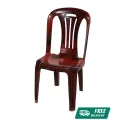 RFL Plastic Chair W/O Arm (Stick) Rose Wood 86107. 