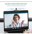PROVISION Webcam (Amazon UK) with Light Professional Cam with Adjustable Light Levels Full HD 1080p with Built-in Noise Reduction Mic. 