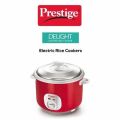 INDIAN PRESTIGE RICE COOKER 1.8 LITER CAPACITY DOUBLE  POT FULL BODY GLASS LID. 