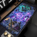 Riftbound LTCG Card playmat League of Mouse Pad Legends Jinx Series LOL 600x350mm overlock Board Game HD Printing XXL Desk Mat. 