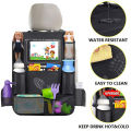 Car Backseat Organizer with Touch Screen Tablet Holder Auto Storage Pockets Cover Car Seat Back Protectors Car Accessories. 