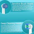 Replacement Brush Head Refill for Oral B Braun Toothbrushes Sensitive Precision Clean Standard Floss Brush Nozzles For Oralb.