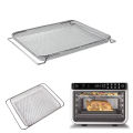 304 Stainless Steel Air Fryer Replacement Roasting Basket Baking Net for Ninja Foodi SP100/SP101B1/SP300/DT200 Oven Accessories.