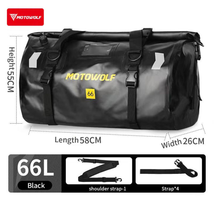 Waterproof%20Motorcycle%20Tail%20Bag%20Travel%20Outdoor%20Dry%20Luggage%20Roll%20Pack%20Bag%2040/66%20Motorbike%20Luggage%20Backpack%20Motorcycle%20Seat%20Bag%20-%20Image%208