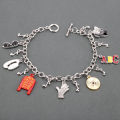 Michael Jackson Music Charm Bracelet  Infinity Bracelet Love Trendy Singer Bracelets For Fans . 
