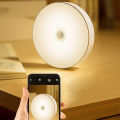Motion Sensor Light Bedroom Night Light Room Decor USB LED Lamp Rechargeable Home Decoration Lights For Stairs Hallway Closet. 