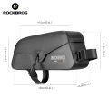 ROCKBROS ROAD TO SKY Waterproof Bike Top Tube Bag Cycling Frame Bag for Bicycle Accessories Storage Lightweight. 
