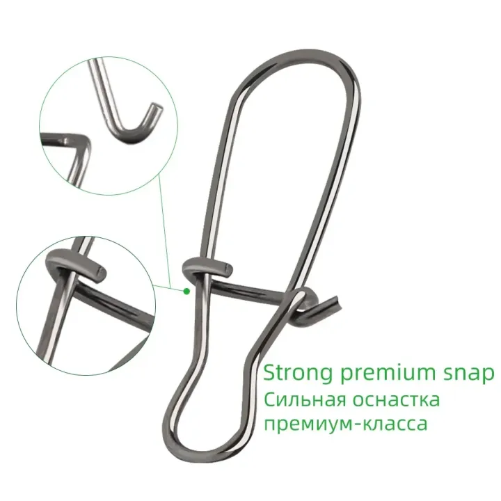 DNDYUJU%2050pcs%20Stainless%20Steel%20Fishing%20Connector%20Fast%20Clip%20Lock%20Snap%20Swivel%20Solid%20Rings%20Safety%20Snaps%20Fishing%20Hook%20Tool%20Snap%20-%20Image%203