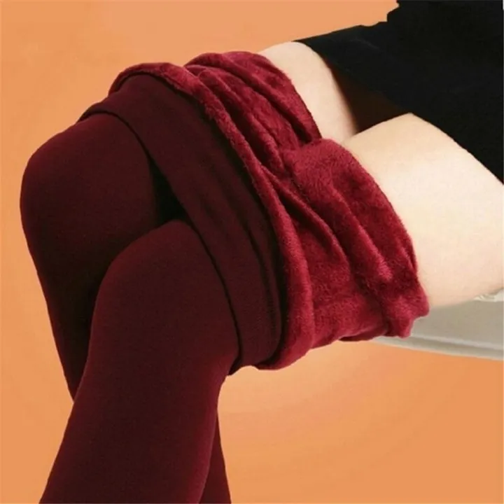 Women%20Winter%20Thermal%20Warm%20Thick%20Pantyhose%20Fluff%20Lined%20Stretch%20Slim%20Leggings%20Pants%20-%20Image%202