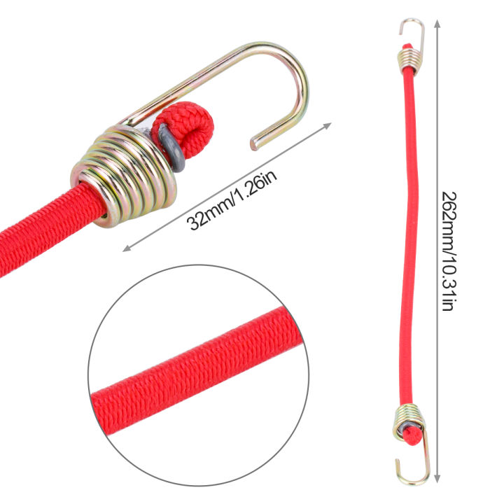 5/10pcs%20Elastic%20Bungee%20Cord%20Roof%20Rack%20Rope%20Luggage%20Straps%20with%20Hook%20for%201/10%20RC%20Crawler%20Car%20Axial%20SCX10%20TRX4%20TRX6%20Decorate%20-%20Image%204