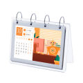 A6 Page Turning Table Menu Sign Holders Card Display Stand For School Hotel Office Store Restaurant Poster Paper Label Frame. 