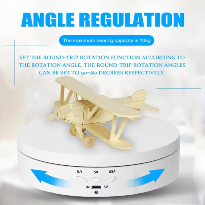 Motorised%20Rotating%20Mirror%20Display%20Stand,360%20Degree%20Turntable,%20Jewellery%20Holder,USB%20Power%20Supply,%20Rotating%20Shooting,%20Three%20Speeds%20-%20Image%202