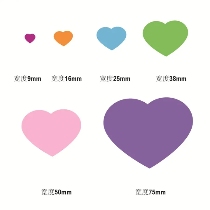 8/16/25/38/50mm%20Random%20Color%20Heart%20Punch%20DIY%20Embossing%20Punches%20Scrapbooking%20Machine%20Paper%20Cutting%20Hole%20Punch%20Rounder%20Cutter%20-%20Image%206