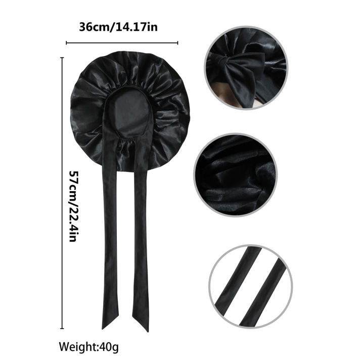 Silk%20Bonnet%20for%20Sleeping%20Women%20Satin%20Bonnet%20Hair%20Bonnet%20night%20sleep%20cap%20scarf%20wrap%20for%20curly%20hair%20With%20Tie%20Band%20for%20Curly%20Ha%20-%20Image%205